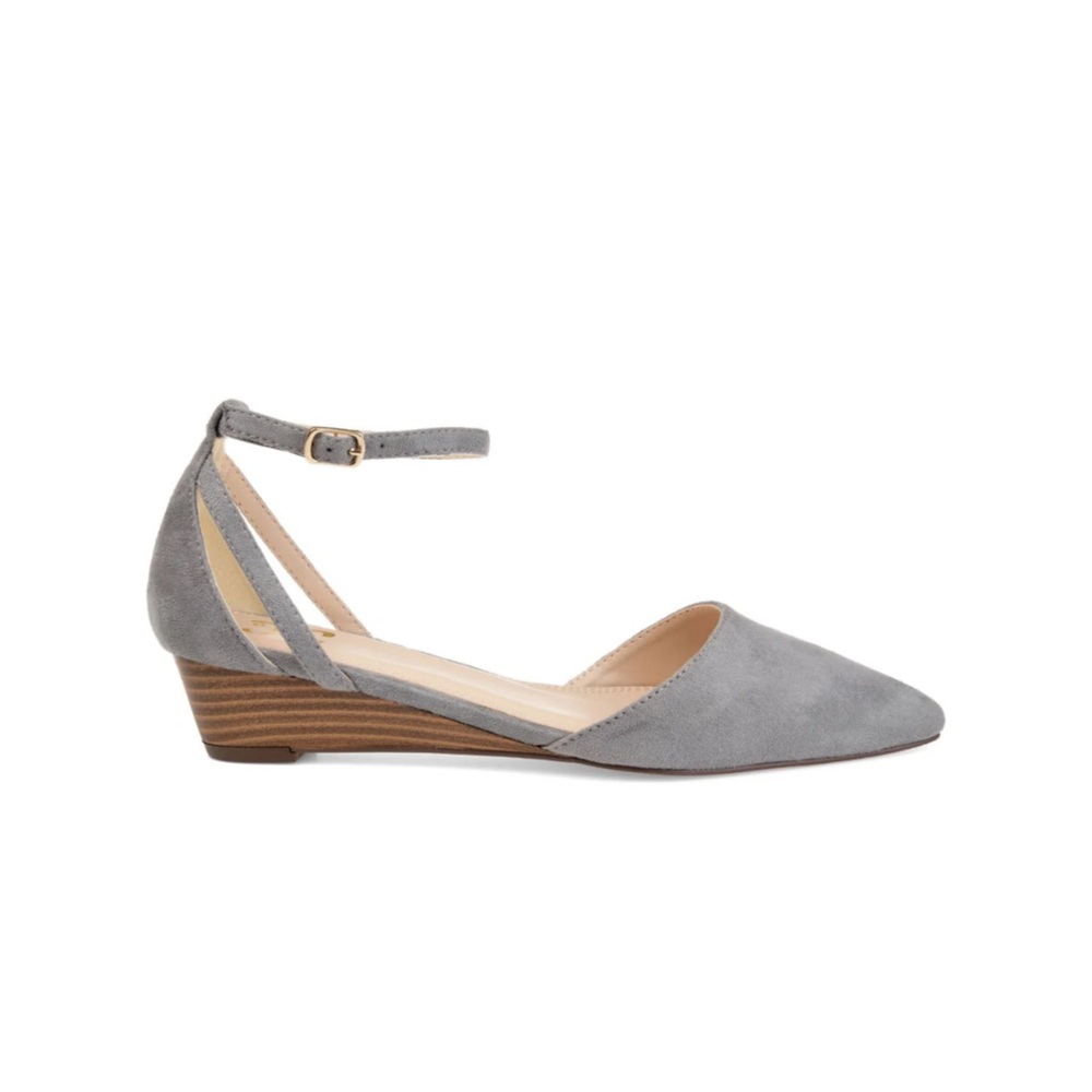 Journee Arkie D’Orsay Wedge Heels